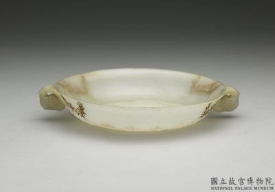 图片[2]-Jade bowl with bud-shaped handles, Mughal Empire-China Archive